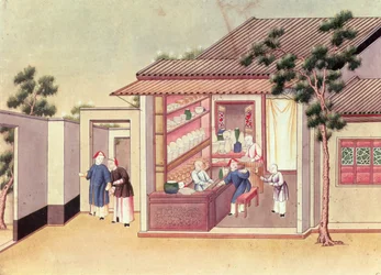 Tienda de porcelana